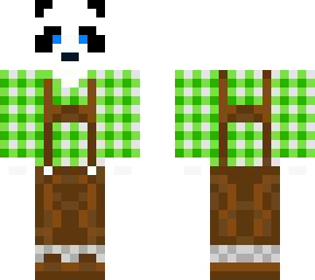 lederhosen panda