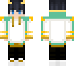 man in gold