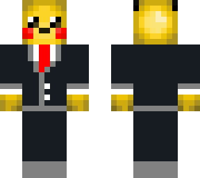 pikachu suited