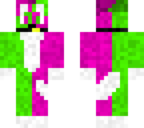 pink and green furry (maybe my fursona ... idk yet)