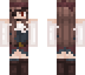 pirate wolf girl