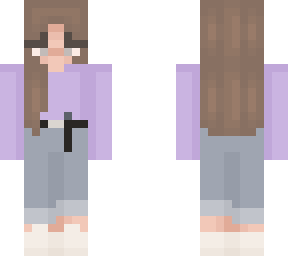 purple girl
