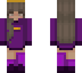 purple girl