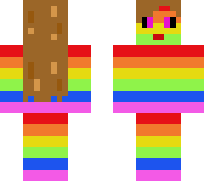 rainbow girl