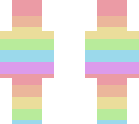 rainbow pride flag skin