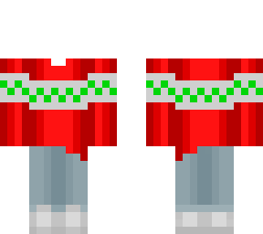 red christmas sweater