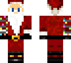 santa claus with some light