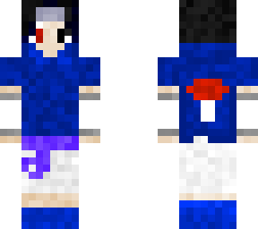 sasuke uchiha minecraft skin