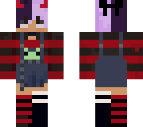 short hair devil girl