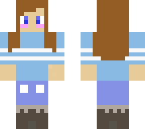 simple kawaii girl