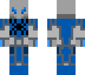 spider man 2099 blue & grey suit (remake)