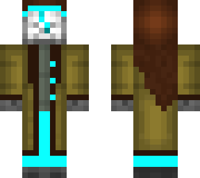 teal time steve (oc by wolfgirl_gaming)