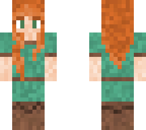 villageoise rousse (vert)