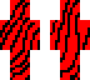 wavy red