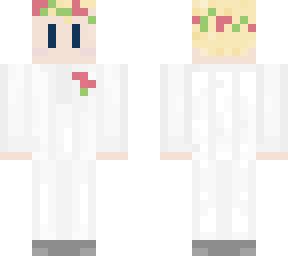 white suit