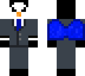 winged suit penguin