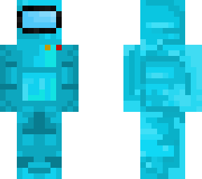 among us cyan