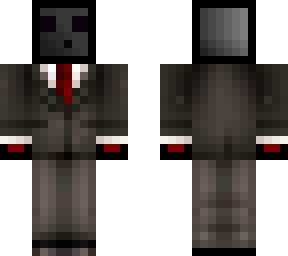 black slime in a suit. (effect)