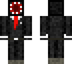 black squid in a suit