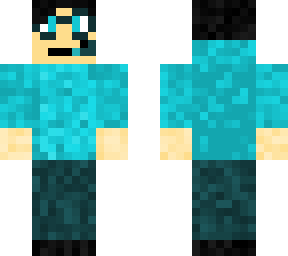 blue gamer with glasses