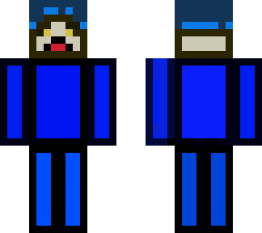 blue pixel guy