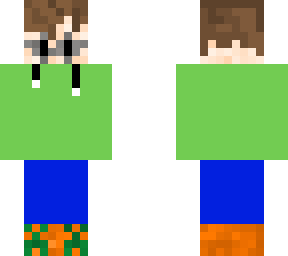 boy with creeper slippers