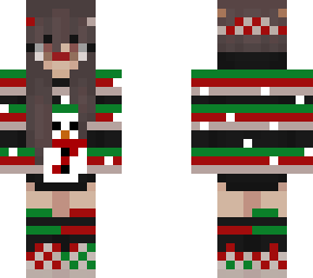 christmas version of my skin