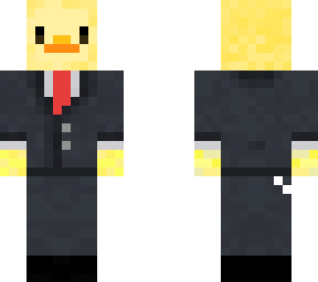 duck in a suit