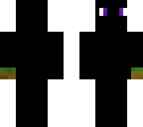 enderman (with grass block)