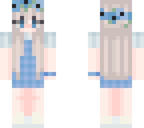 female blue cute fixed