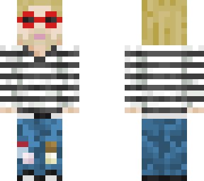 Kurt Cobain Minecraft Skin