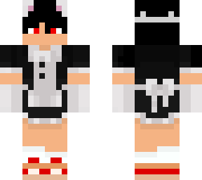maid cat boy awwrange :d (classic skin)
