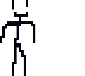 messy stickman