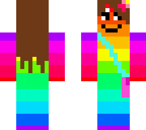rainbow girl