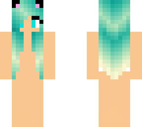 sea green ca girl hair base