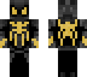 spider-man ps4 advanced suit (golden symbiote)