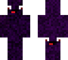 Weinender Obsidian Alphastein | Minecraft Skin