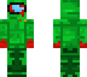 amog us green (imposter)