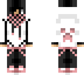 an old scene kid skin (but properly shaded)