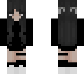 black outfit girl