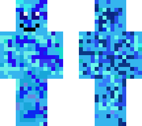 blue camo skin