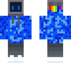 blue tv head
