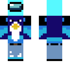 blujay carrying crewmate(cyan)