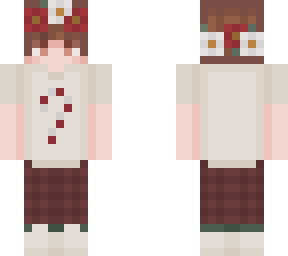 christmas flower crown