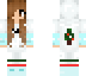 christmas hoodie girl