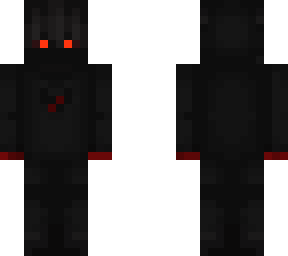 dark red eys my youtube skin