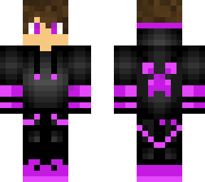 gamer boy purple