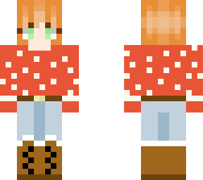 girl christmas skin