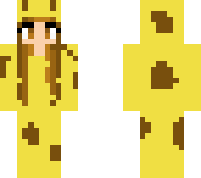 girl in giraffe onesie