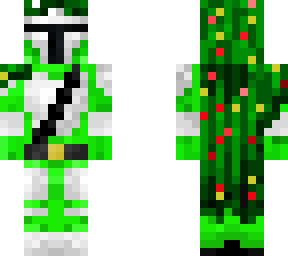 green christmas mandalorian